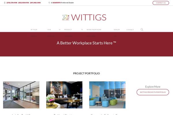 wittigs.com site used Foundry
