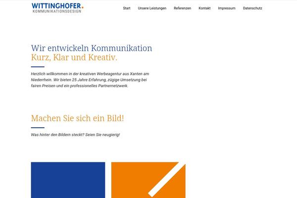 wittinghofer.de site used Dekko-child