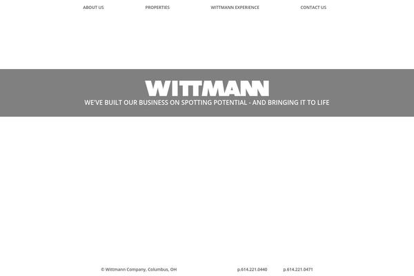 wittmann.com site used Wittmann