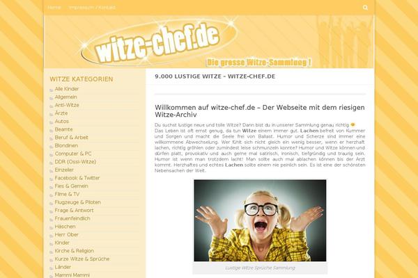 witze-chef.de site used Witzechef