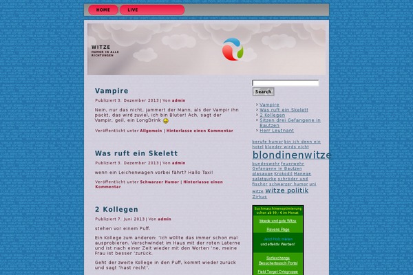 Twenty Fourteen theme site design template sample