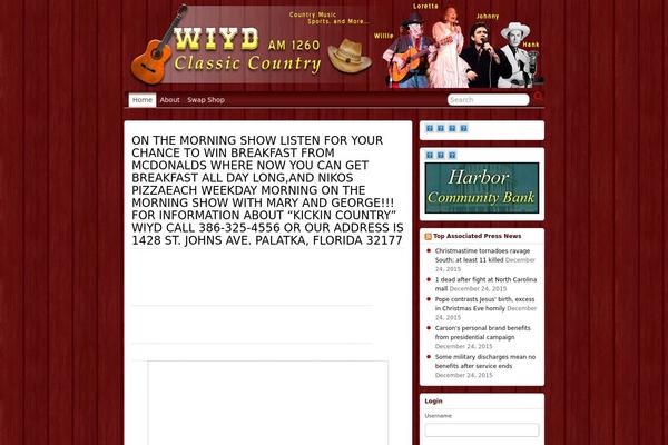 Suffusion theme site design template sample