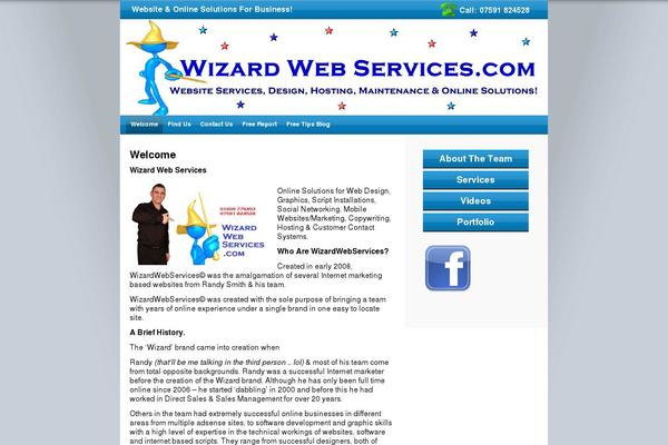 wizardwebservices.com site used Wpbusinesspress