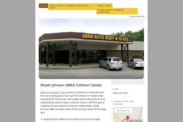 Thesis 1.8.5 theme site design template sample