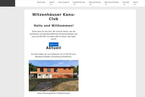 wkc-witzenhausen.de site used Responsive