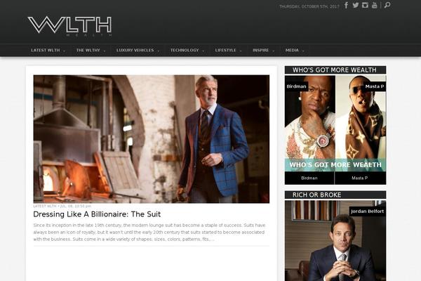 wlth.com site used Custom-wordpress-theme