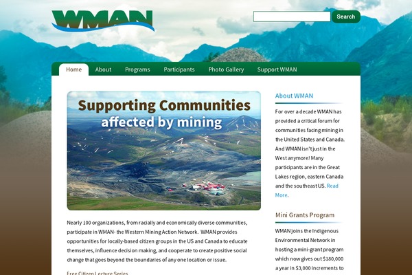 wman-info.org site used Wman