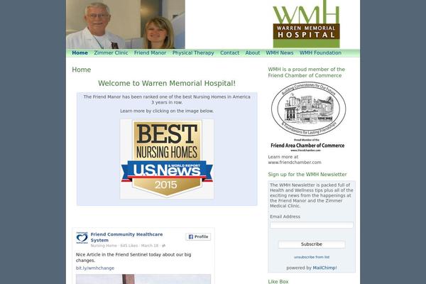 wmhospital.com site used Ogee