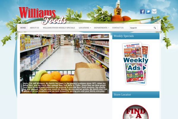 wmsfoods.com site used Cookingblog