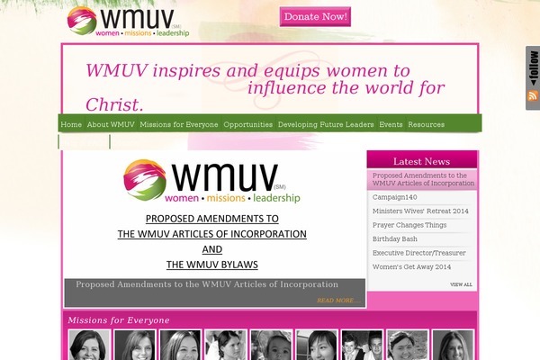 wmuv.org site used Wmuv