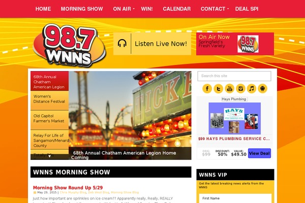 wnns.com site used Wnns-theme