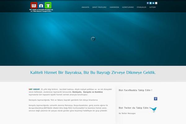 inFocus theme site design template sample