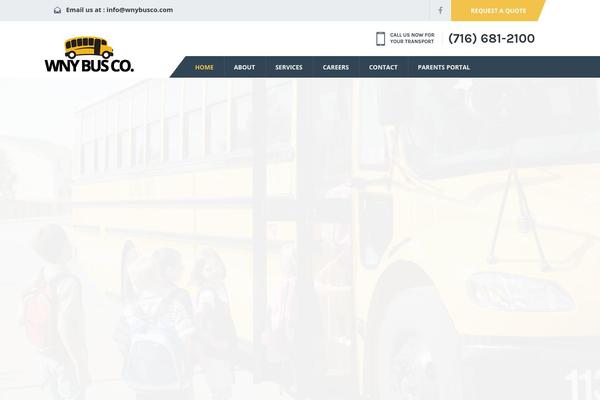 Transport theme site design template sample