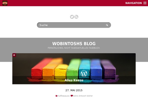 wobintosh.de site used Dreizehn