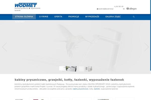 wodmet.pl site used Wodmet