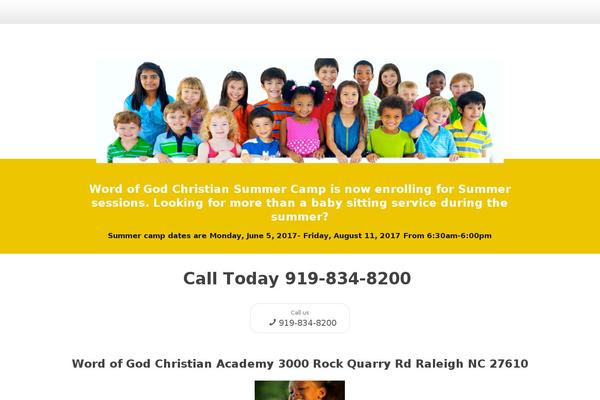 wogcasummercamp.com site used Luxe