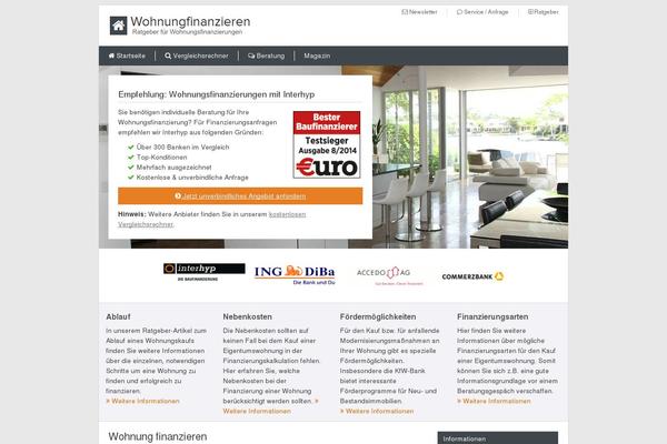 wohnungfinanzieren.com site used Twentytwelvechild