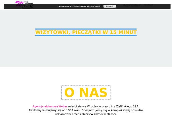 wojtas.pl site used Awe-wp