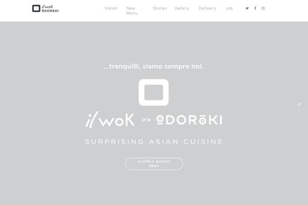 wokitalia.com site used Ilwok-theme