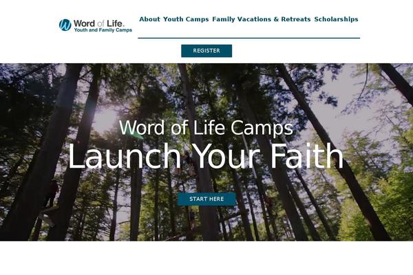 wolcamps.org site used Wordoflife