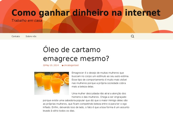 Twenty Thirteen theme site design template sample