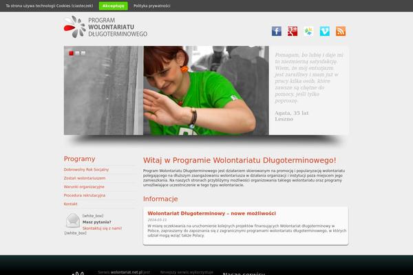 wolontariat.net.pl site used Pwd