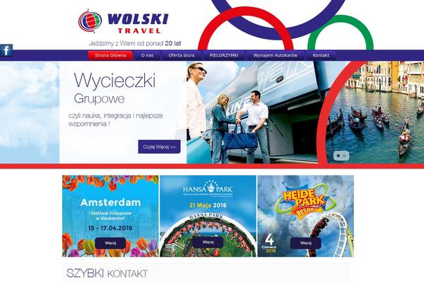 wolskitravel.pl site used Wolskitravel