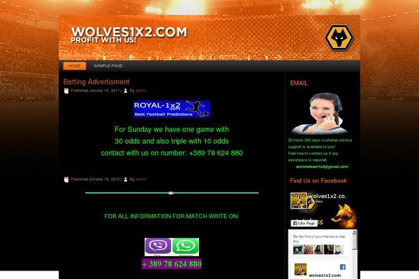 wolves1x2.com site used Design3