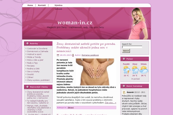woman-in.cz site used Beautiful-blog