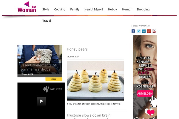 Woman theme websites examples