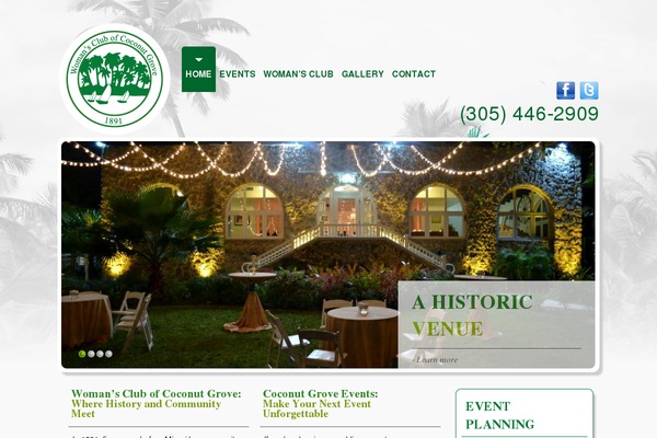 womansclubofcoconutgrove.com site used Womans