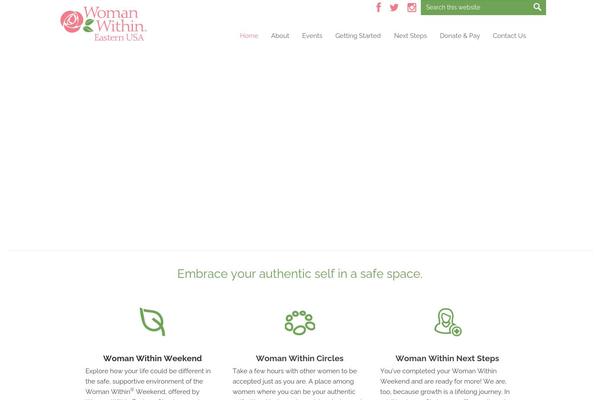 womanwithineasternusa.org site used Woman_within