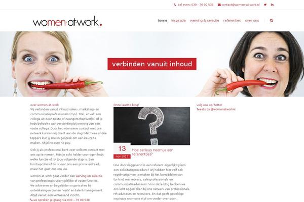 women-at-work.nl site used Women-at-work