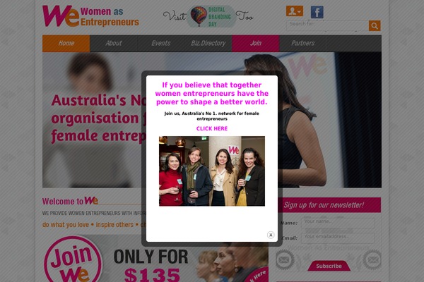 womenasentrepreneurs.com.au site used Yuki-agency