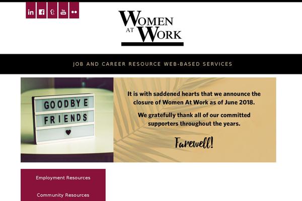 womenatwork.org site used Waw