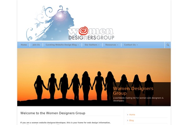womendesignersgroup.com site used Modernize v3.16