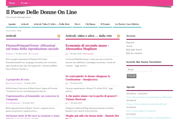 Site using Events Manager plugin
