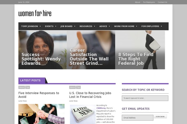 womenforhire.com site used Extranews