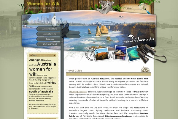 womenforwik.org site used Exotic-vacation-australia