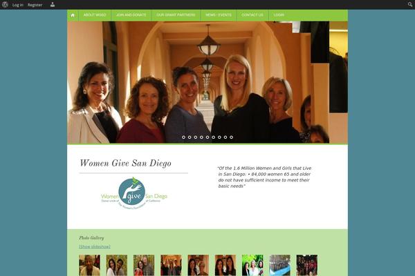 womengivesd.org site used Trusteeship
