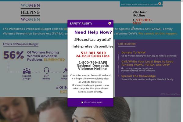 womenhelpingwomen.org site used Whw