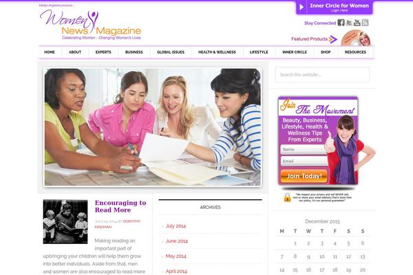 womennewsmagazine.com site used News Pro