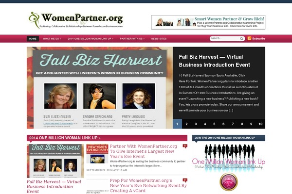 womenpartner.org site used Prem Blog