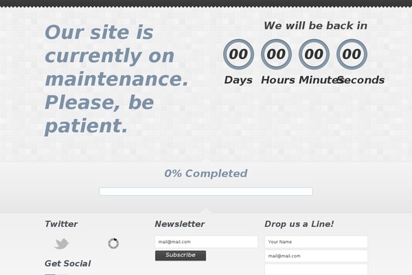 Site using Dp-maintenance-mode-lite plugin