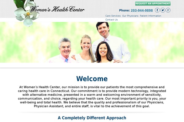 womenshealthcenterct.com site used Womens-health-center