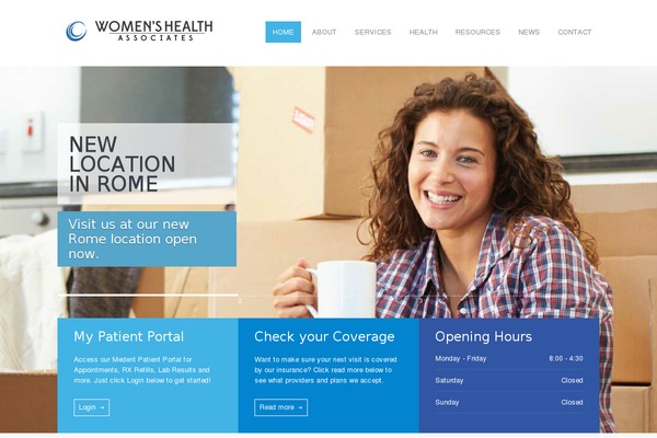 MediCenter theme site design template sample