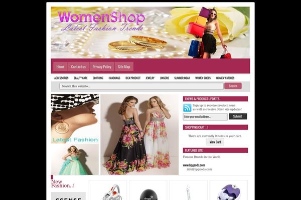 womenshop.biz site used Storedemand