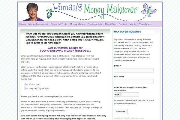 womensmoneymakeover.com site used Moneymakeover
