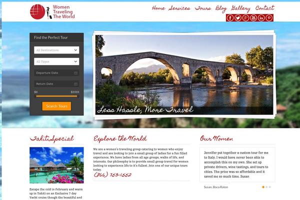 Midway theme site design template sample