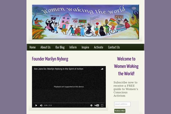 womenwakingtheworld.com site used Influential